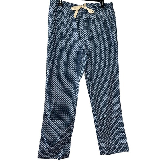 Vineyard Vines Monogram Signature Whale Print PJ Pants Men's Size Medium - Picture 1 of 4